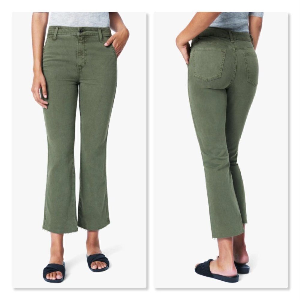 Joe's Jeans The Slim Kick Trouser sz 30 in Green